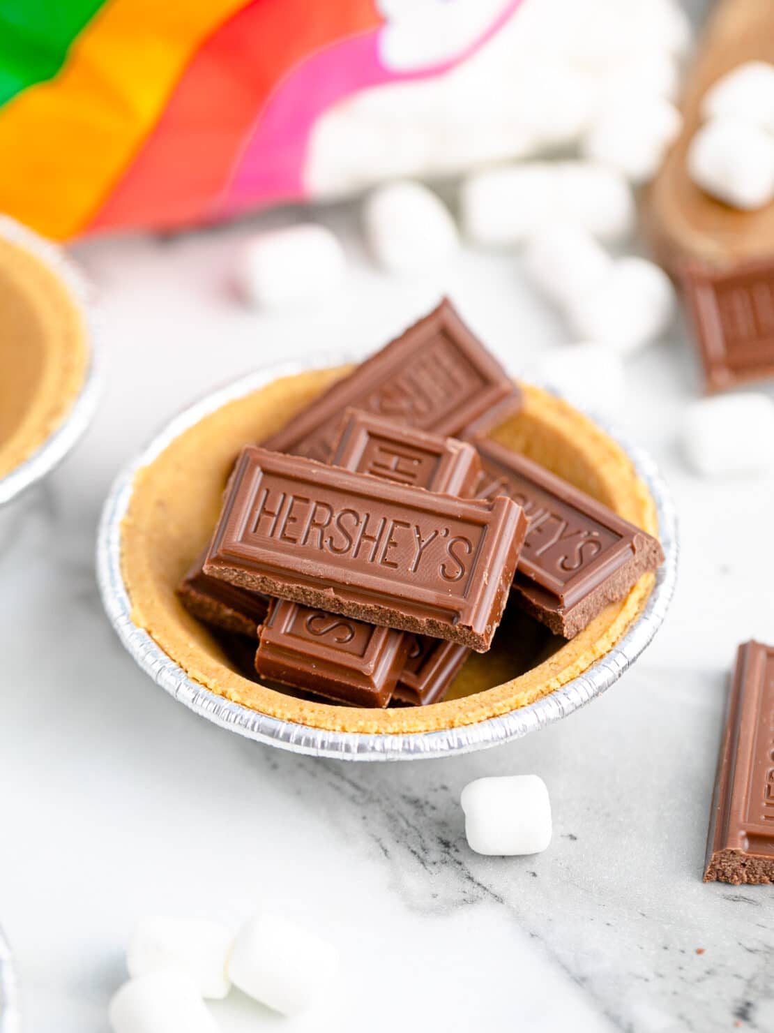 Air Fryer Mini S’mores Pies - My Air Fryer Kitchen