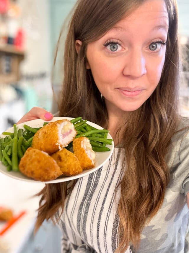 Frozen Chicken Cordon Bleu In Air Fryer My Air Fryer Kitchen